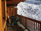 BALCON - MYOSOTIS HAMEAU DE LA VALLEE D'OR APPARTEMENT 302 - VALLOIRE LES CHARBONNIERES