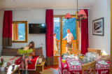 SALON - CHALETS DE VALORIA GOELIA APPARTEMENT 4/5 PERSONNES - VALLOIRE LES CHARBONNIERES - Photo non contractuelle 