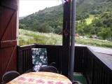 BALCON  - STUDIO VERNEYS GALIBIER 3 - VALLOIRE LES VERNEYS