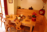 SALON- APPARTEMENT CHALET LES ANCOLIES ANEMONE - VALLOIRE LES CLOTS - VALLOIRE RESERVATION