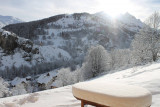 VUE HIVER - APPARTEMENT GROS GRENIER C - VALLOIRE LE SERROZ 