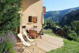 TERRASSE - APPARTEMENT GROS GRENIER C - VALLOIRE LE SERROZ