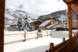 VUE HIVER - APPARTEMENT LES OURSONS 9 - VALLOIRE CENTRE