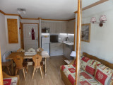 CUISINE - APPARTEMENT- CHALETS DE LA VALLEE D'OR - ANCOLIE N° 002- VALLOIRE CENTRE - VALLOIRE RESERVATIONS