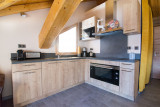 CUISINE - CHALET APPARTEMENT SANDEMA1 - VALLOIRE LE CRET DU SERROZ VALLOIRE - VALLOIRE RESERVATIONS