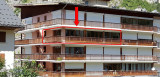 BALCON VUE EXTERIEURE - APPARTEMENT LA RESIDENCE REFUGE D'ANGELINE - VALLOIRE CENTRE