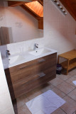 SALLE DE BAINS  - APPARTEMENT LE PARPAILLON - VALLOIRE LES VERNEYS