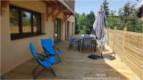 TERRASSE  - LES BALCONS DE PIERRE POMME APPARTEMENT 1 RDC - VALLOIRE LES VERNEYS