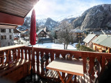 VUE BALCON - APPARTEMENT ROCHECHATEAU N° 23 - VALLOIRE CENTRE