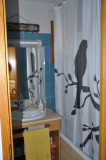 SALLE DE BAIN - APPARTEMENT - CHALET DE TIGNY CLEMATITE C8- VALLOIRE CENTRE