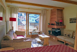 SALON - APPARTEMENT LE PRAZ 24 - VALLOIRE CENTRE - VALLOIRE RESERVATIONS