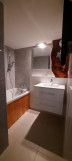 SALLE DE BAIN - CHALET DU ROCHER SUITE FAMILY 12 - VALLOIRE CENTRE