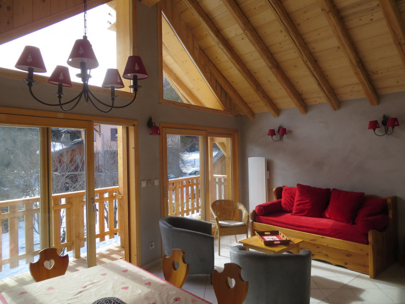 SALON - APPARTEMENT OLVERA 2 - VALLOIRE LA BORGE - VALLOIRE RESERVATIONS