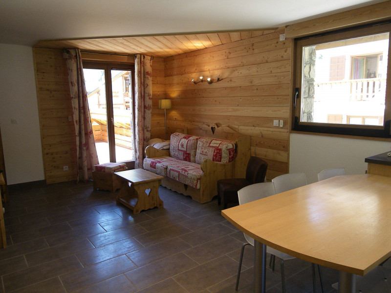 SALON - APPARTEMENT CHALET LES PINS N° 1 - VALLOIRE CENTRE - VALLOIRE RESERVATIONS