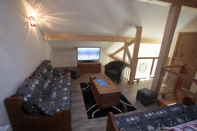 SALON - APPARTEMENT CHALET GRAND GALIBIER N°4- VALLOIRE LES VERNEYS - VALLOIRE RESERVATIONS