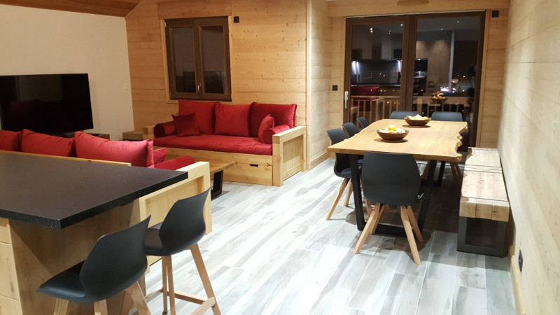 SALLE A MANGER - APPARTEMENT TERRASSES DES CHOSEAUX D4 - CHOSEAUX VILLE VALLOIRE - VALLOIRE RESERVATIONS