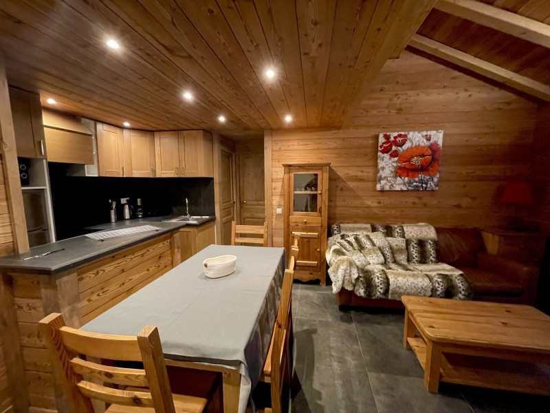 SALON - CHALET LE NEVE 4 - VALLOIRE LES VERNEYS - VALLOIRE RESERVATIONS