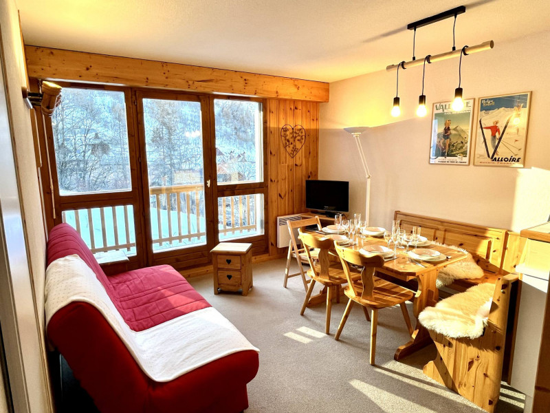 SALON SEJOUR - APPARTEMENT ARVETTE N°15 - LE PONTET - VALLOIRE RESERVATIONS